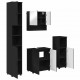Sonata H Комплект мебели за баня с врата 4 pcs Черно 61 x 35 x 64 см