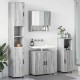 Sonata H Комплект мебели за баня 4 pcs Сив сонома 61 x 35 x 64 см