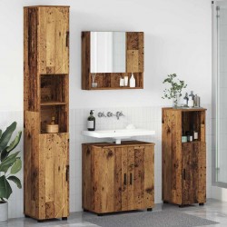 Sonata H Комплект мебели за баня 4 pcs Старо дърво 61 x 35 x 64 см - Dulapuri de baie