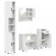 Sonata H Комплект мебели за баня с чекмедже 4 pcs Бяло 61 x 35 x 64 см