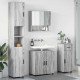 Sonata H Комплект мебели за баня 4 pcs Сив сонома 61 x 35 x 64 см