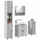 Sonata H Комплект мебели за баня 4 pcs Сив сонома 61 x 35 x 64 см