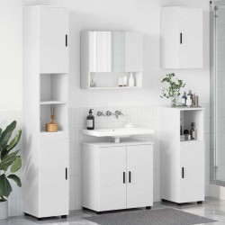 Sonata H Комплект мебели за баня с врата 5 pcs Бяло 61 x 35 x 64 см - Dulapuri de baie
