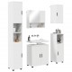 Sonata H Комплект мебели за баня с врата 5 pcs Бяло 61 x 35 x 64 см