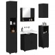 Sonata H Комплект мебели за баня с врата 5 pcs Черно 61 x 35 x 64 см