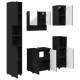 Sonata H Комплект мебели за баня с врата 5 pcs Черно 61 x 35 x 64 см