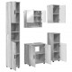 Sonata H Комплект мебели за баня 5 pcs Сив сонома 61 x 35 x 64 см