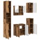 Sonata H Комплект мебели за баня 5 pcs Старо дърво 61 x 35 x 64 см