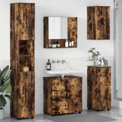 Sonata H Комплект мебели за баня 5 pcs Опушен дъб 61 x 35 x 64 см - Dulapuri de baie