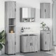 Sonata H Комплект мебели за баня 5 pcs Сив сонома 61 x 35 x 64 см