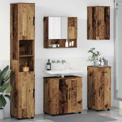 Sonata H Комплект мебели за баня 5 pcs Старо дърво 61 x 35 x 64 см - Dulapuri de baie