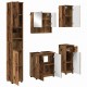 Sonata H Комплект мебели за баня 5 pcs Старо дърво 61 x 35 x 64 см