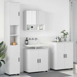 Sonata H Комплект мебели за баня с врата 4 pcs Бяло 61 x 35 x 64 см - Dulapuri de baie