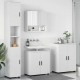 Sonata H Комплект мебели за баня с врата 4 pcs Бяло 61 x 35 x 64 см