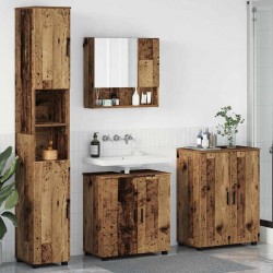 Sonata H Комплект мебели за баня 4 pcs Старо дърво 61 x 35 x 64 см - Dulapuri de baie