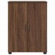 Sonata H Шкаф за баня с рафт Кафяв дъб 60 x 35 x 80 см Инженерно дърво