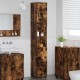 Sonata H Висок шкаф за баня Опушен дъб 30 x 35 x 192 см Инженерно дърво