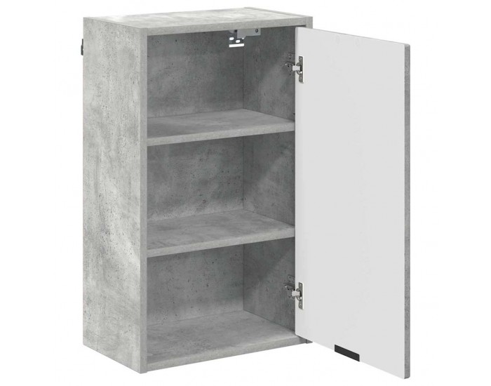 Sonata H Шкаф за баня Бетонно сиво 39 x 23.5 x 65 см Инженерно дърво