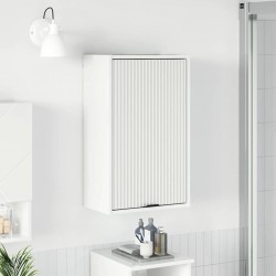 Sonata H Шкаф за баня с врата Бяло Със Силен Гланц 39 x 23.5 x 65 см - Dulapuri de baie