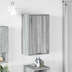 Sonata H Шкаф за баня Сив сонома 39 x 23.5 x 65 см Инженерно дърво - Dulapuri de baie