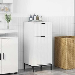 Sonata H Шкаф за баня с чекмедже Бяло Със Силен Гланц 39.5 x 36 x 88 см - Dulapuri de baie