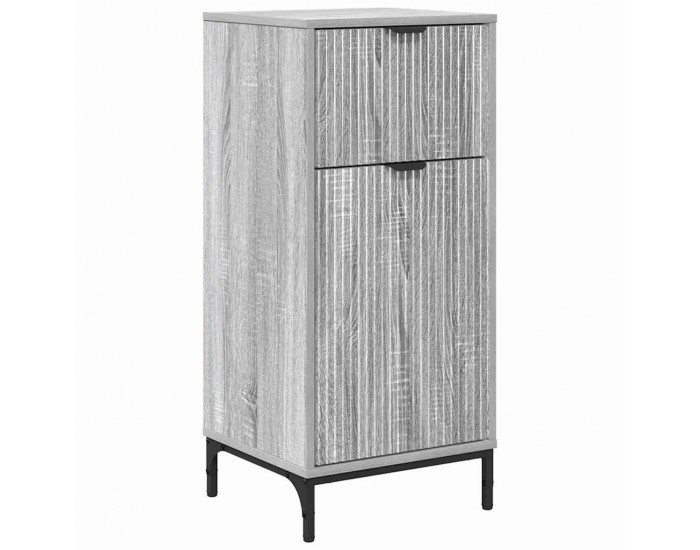Sonata H Шкаф за баня Сив сонома 39.5 x 36 x 88 см Инженерно дърво