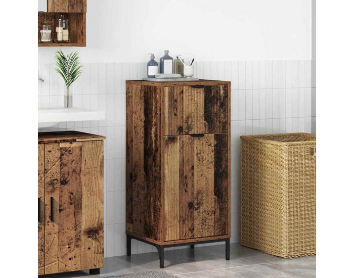 Sonata H Шкаф за баня Старо дърво 39.5 x 36 x 88 см Инженерно дърво