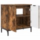 Sonata H Шкаф за мивка в баня с врата Опушен дъб 60.5 x 33.5 x 61 см