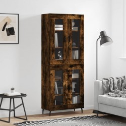 Sonata H Висок шкаф, опушен дъб, 69,5x34x180 см, инженерно дърво - Corpuri, vitrine, biblioteci modulare