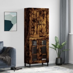 Sonata H Висок шкаф, опушен дъб, 69,5x34x180 см, инженерно дърво - Corpuri, vitrine, biblioteci modulare