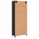 Sonata H Висок шкаф 2 pcs Черен дъб 69.5 x 34 x 180 см Инженерно дърво