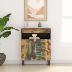 Sonata H Сайдборд с 2 врати, 60x33x75 см, регенерирано дърво масив - Corpuri, vitrine, biblioteci modulare
