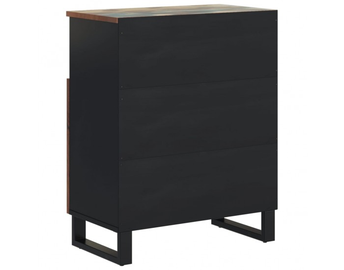 Sonata H Сайдборд с 2 врати, 60x33x75 см, регенерирано дърво масив