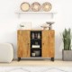 Sonata H Сайдборд с 2 врати, 90x33x75 см, мангово дърво масив
