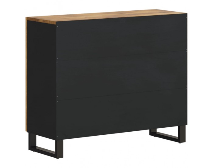 Sonata H Сайдборд с 2 врати, 90x33x75 см, мангово дърво масив
