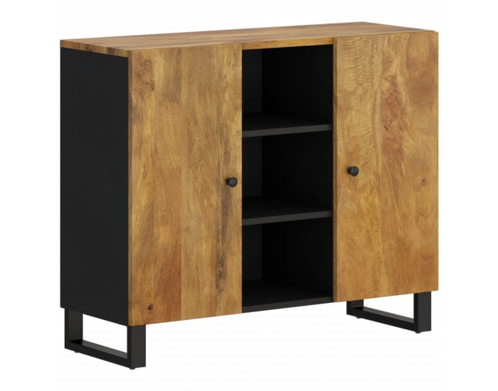 Sonata H Сайдборд с 2 врати, 90x33x75 см, мангово дърво масив