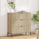 Sonata H Служебен шкаф дъб сонома 79.5 x 33 x 82 см Инженерно дърво