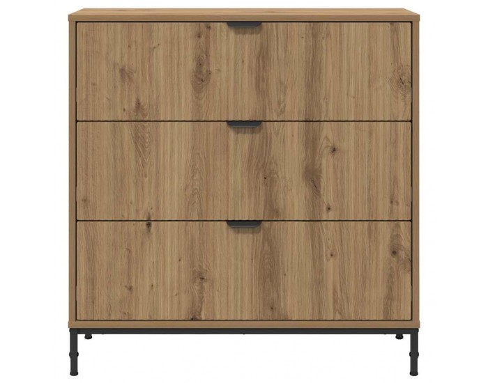 Sonata H Служебен шкаф дъб артизан 79.5 x 33 x 82 см Инженерно дърво
