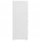 Sonata H Мобилен офис шкаф, сив, 28x41x109 см, метал