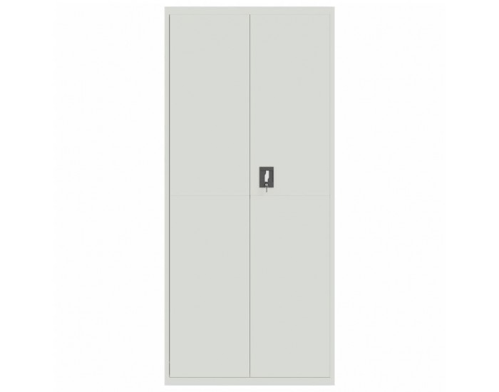 Sonata H Шкаф за папки светлосив 90x40x200 см стомана