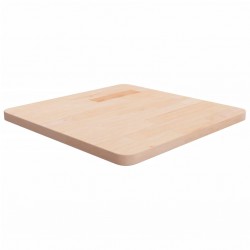 Sonata H Квадратен плот за маса, 50x50x2,5 см, необработен дъб масив - Piese pentru mese