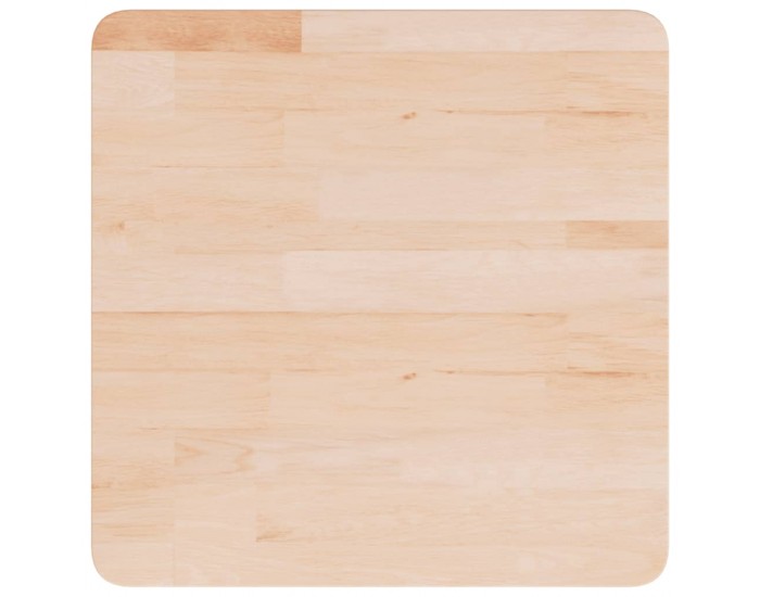 Sonata H Квадратен плот за маса, 50x50x2,5 см, необработен дъб масив