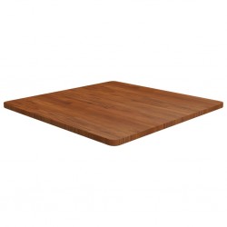 Sonata H Квадратен плот за маса, тъмнокафяв, 80x80x2,5 см, дъб масив - Piese pentru mese
