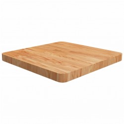 Sonata H Квадратен плот за маса, светлокафяв, 50x50x4 см, дъб масив - Piese pentru mese