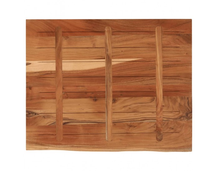 Sonata H Плот за бюро, 90x80x3,8 см, правоъгълен, акация масив, жив ръб