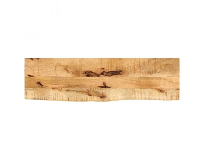 Sonata H Плот за маса, 120x40x2,5 см, жив ръб, грубо мангово дърво масив