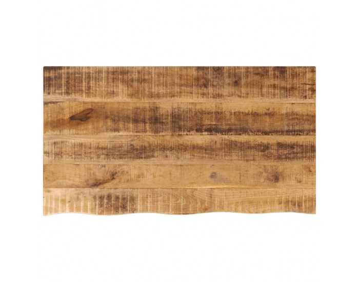 Sonata H Плот за маса, 100x60x2,5 см, жив ръб, грубо мангово дърво масив