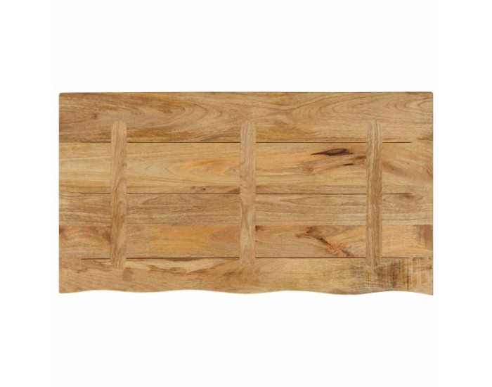 Sonata H Плот за маса, 120x60x2,5 см, жив ръб, грубо мангово дърво масив