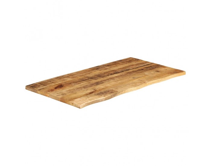 Sonata H Плот за маса, 120x60x2,5 см, жив ръб, грубо мангово дърво масив