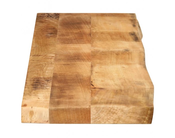 Sonata H Плот за маса, 160x20x3,8 см, жив ръб, грубо мангово дърво масив